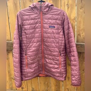 Patagonia Nano Puff Hoody - Women’s XL - Evening Mauve